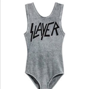 H&M “Slayer” bodysuit, size M